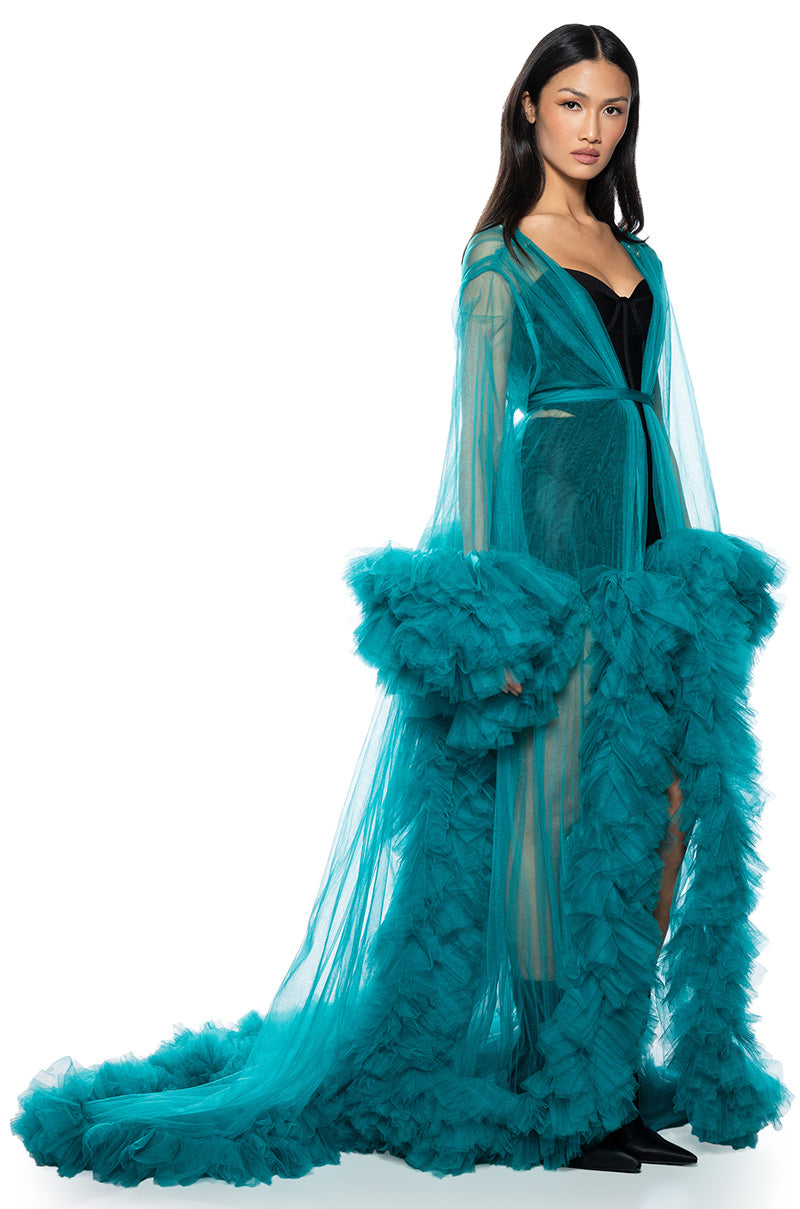 AVANT GARDE TULLE DUSTER view 0