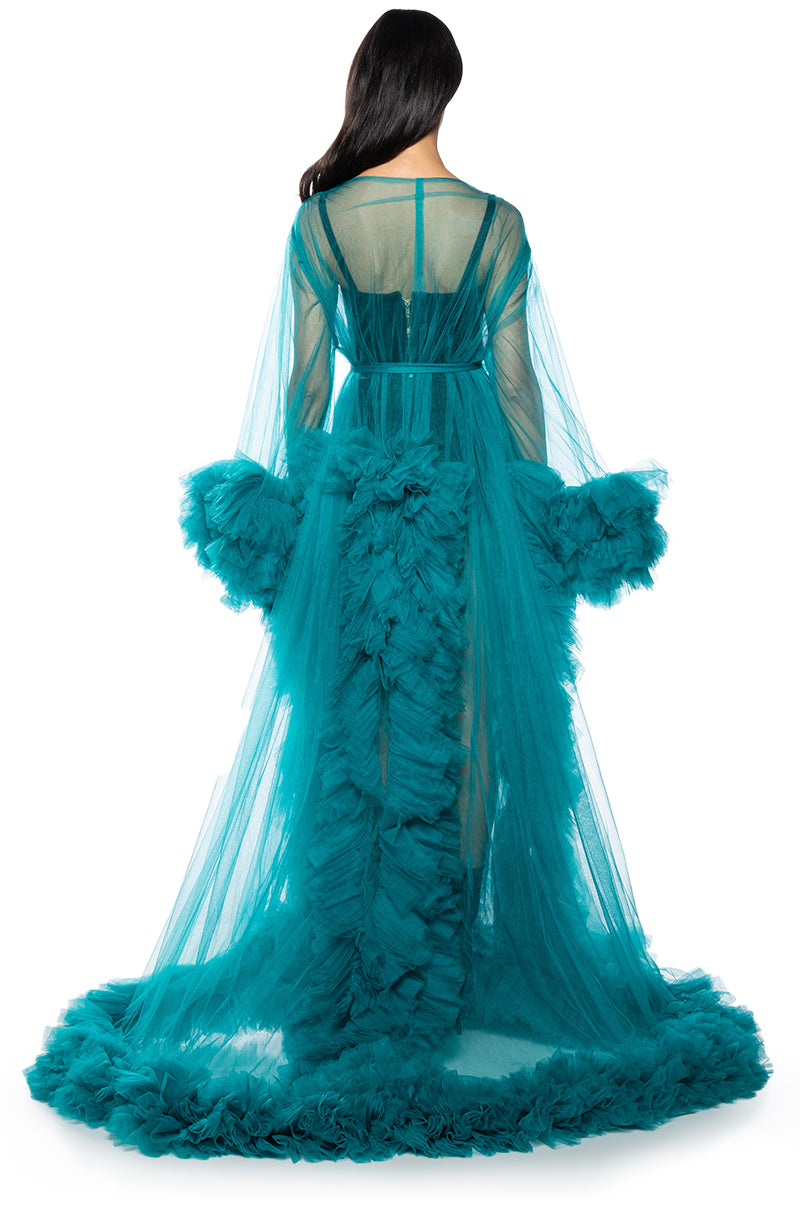 Extra View Avant Garde Tulle Duster