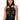 Front View Aviana Braided Faux Leather Halter Neck Top