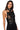 Side View Aviana Braided Faux Leather Halter Neck Top