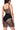 Extra View Ayla Rhinestone Mesh Sleeveless Dress