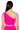 Extra View Azalea Asymmetric Applique Crop Top In Pink