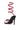 Detail View Azalea Citlali Red Snake Coil Sandal