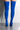 Back View Azalea Wang  Your Friends Are Taking You Out Thigh High Sexy Heel Suede Boot in Cobalt Suede