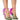 Front View Azalea Wang A Little Drama Rhinestone Feather Sandal In Green