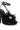 Full View Azalea Wang Above And Beyond Feather Flower Decor Sandal In Black