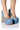 Front View Azalea Wang Absolutely Obsessed Chunky Heel Denim Platform Pump