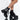 Front View Azalea Wang Add A Little Spice Chunky Bootie In Black