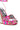 Full View Azalea Wang Aden Embellished Brocade Chunky Sandal In Fuchsia