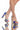 Front View Azalea Wang Aim For The Eyes Chunky Heel Sandal In Blue