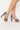 Side View Azalea Wang Aim For The Eyes Chunky Heel Sandal In Blue