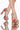 Side View Azalea Wang Aim For The Eyes Chunky Heel Sandal In Red