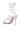 Detail View Azalea Wang Airborne Butterfly Rhinestone Stiletto Sandal In White