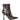 Side View Azalea Wang Alcmene Snakeskin Bootie In Multi