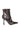 Side View Azalea Wang Alcmene Snakeskin Bootie In Multi