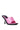 Back View Azalea Wang Aleah Embellished Sandal In Pink