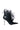 Side View Azalea Wang Alejandra Black Feather Bootie