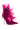 Back View Azalea Wang Alejandra Fuchsia Feather Bootie