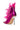 Detail View Azalea Wang Alejandra Fuchsia Feather Bootie