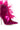 Full View Azalea Wang Alejandra Fuchsia Feather Bootie