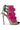 Side View Azalea Wang All Eyes On Me Stiletto Bootie In Multi