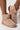 Front View Azalea Wang All Night Long Multi Stone Mini Ankle Booties in Taupe