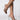 Front View Azalea Wang All Through The Night Stiletto Sandal In Grey in Grey