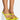 Front View Azalea Wang All You Need Is Love Chunky Sandal In Yellow