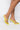 Side View Azalea Wang All You Need Is Love Chunky Sandal In Yellow