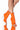 Front View Azalea Wang All Your Love Stiletto Bootie In Orange