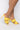 Side View Azalea Wang All Your Love Stiletto Sandal In Yellow