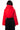 Extra View Azalea Wang Amanda Crop Puffer With Sherpa Collar In Red