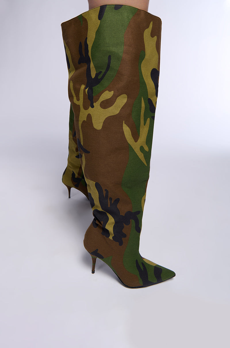 AZALEA WANG AMBY BUCKET BOOT IN GREEN view 0