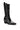 Back View Azalea Wang Andrea Chunky Western Boot In Black