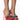 Front View Azalea Wang Angel Energy Stiletto Sandal In Red