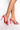 Side View Azalea Wang Angel Energy Stiletto Sandal In Red