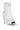 Back View Azalea Wang Annalise Peep Toe Bootie In White