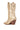 Detail View Azalea Wang Appease Gold Embellished Cowboy Boot