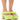 Front View Azalea Wang April Thing Flatform Sandal In Green