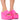 Front View Azalea Wang Aquaria Sandal In Pink