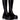 Front View Azalea Wang Aretha Stretch Boot In Black