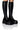 Front View Azalea Wang Aretha Stretch Boot In Black