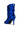 Detail View Azalea Wang Ariella Slouch Stiletto Bootie In Blue