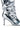 Full View Azalea Wang Ariella Slouch Stiletto Bootie In Silver