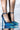 Front View Azalea Wang As You Wish Embellished Pump In Blue Multi