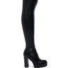 Side View Azalea Wang Ashland Boot In Black