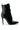 Side View Azalea Wang Astoria Lace Up Stiletto Bootie In Blackpu