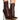 Front View Azalea Wang Astoria Lace Up Stiletto Bootie In Brown Croc