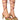 Front View Azalea Wang Aubrielle Multi Novelty Heel Sandal