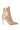 Side View Azalea Wang Auden Gold Embellished Bootie